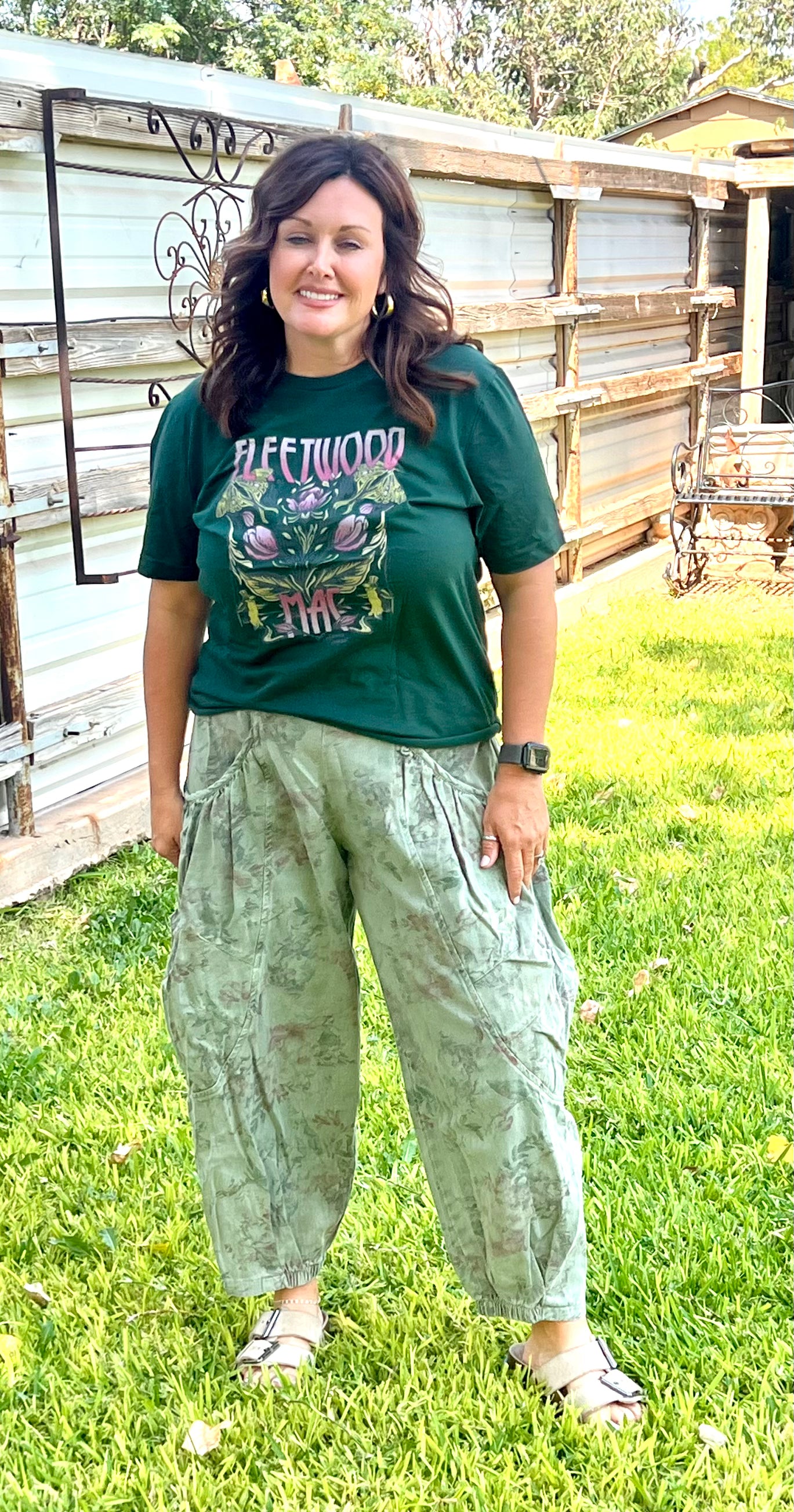 Flower jeans