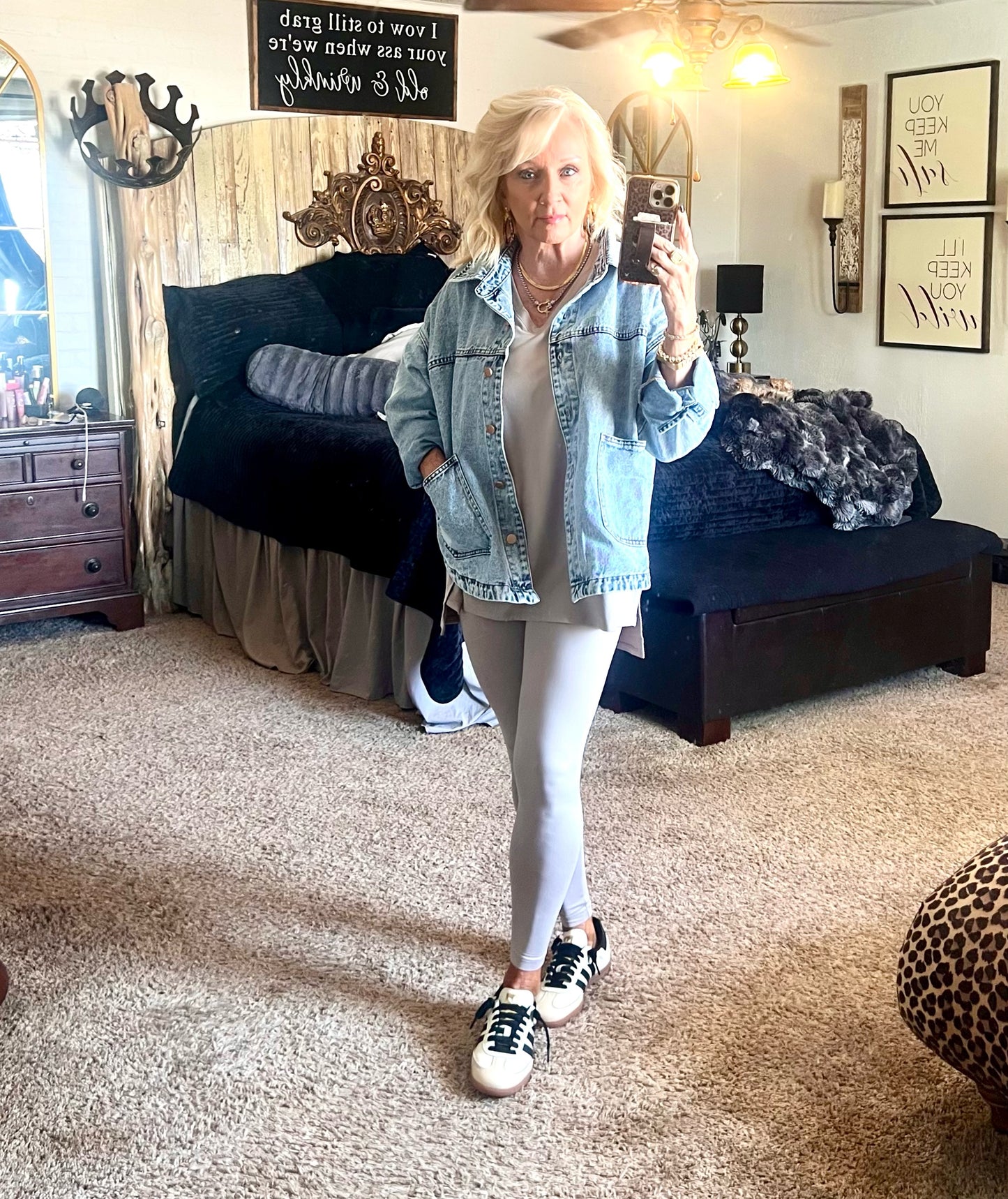 Vintage denim jacket