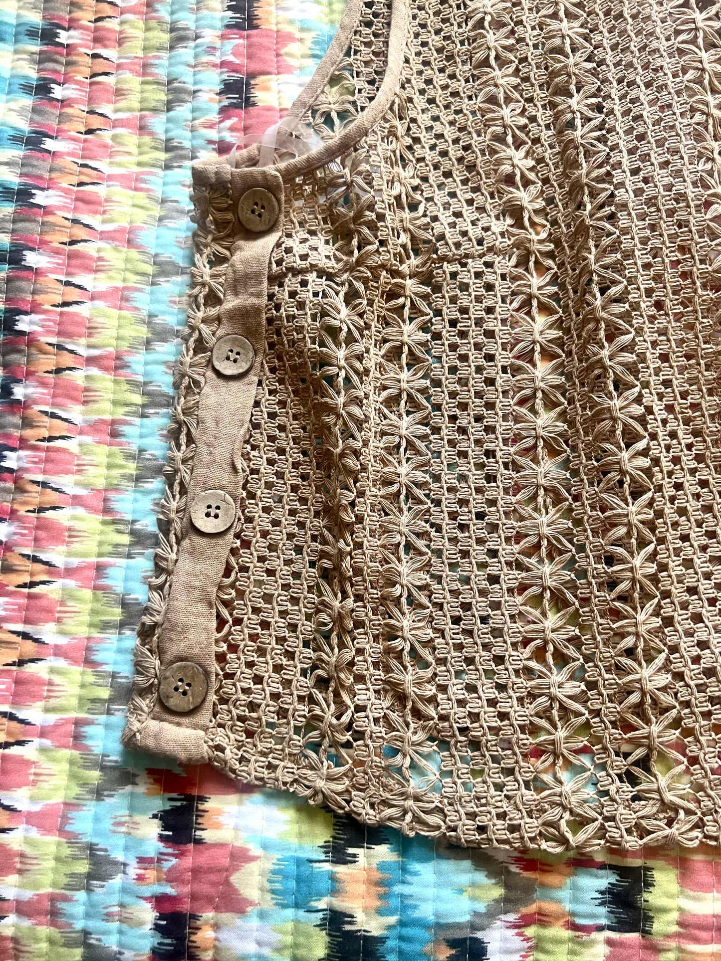 Crochet tank top