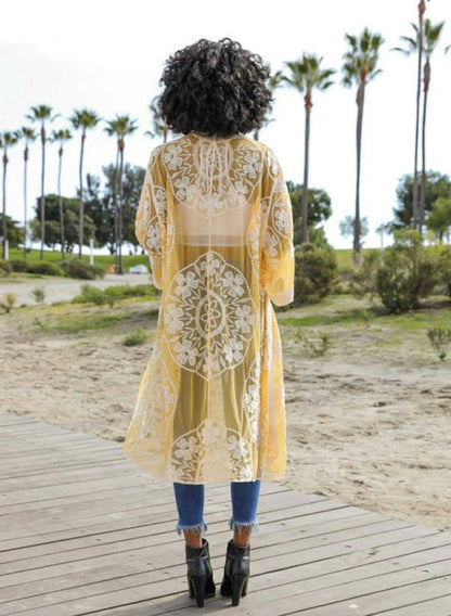 Lace kimona