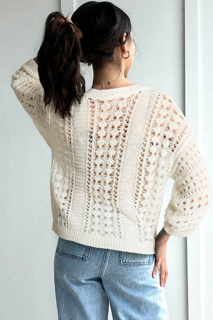 White sweater