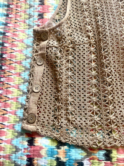 Crochet tank top