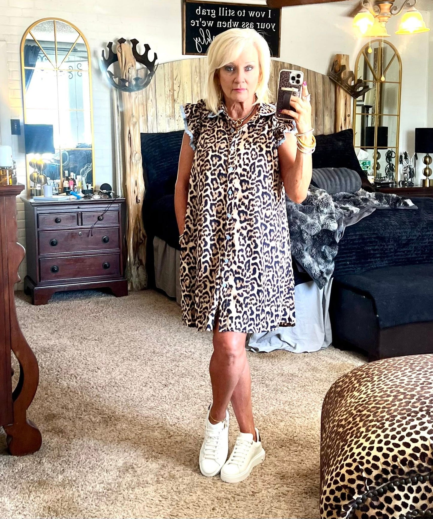 Leopard dress