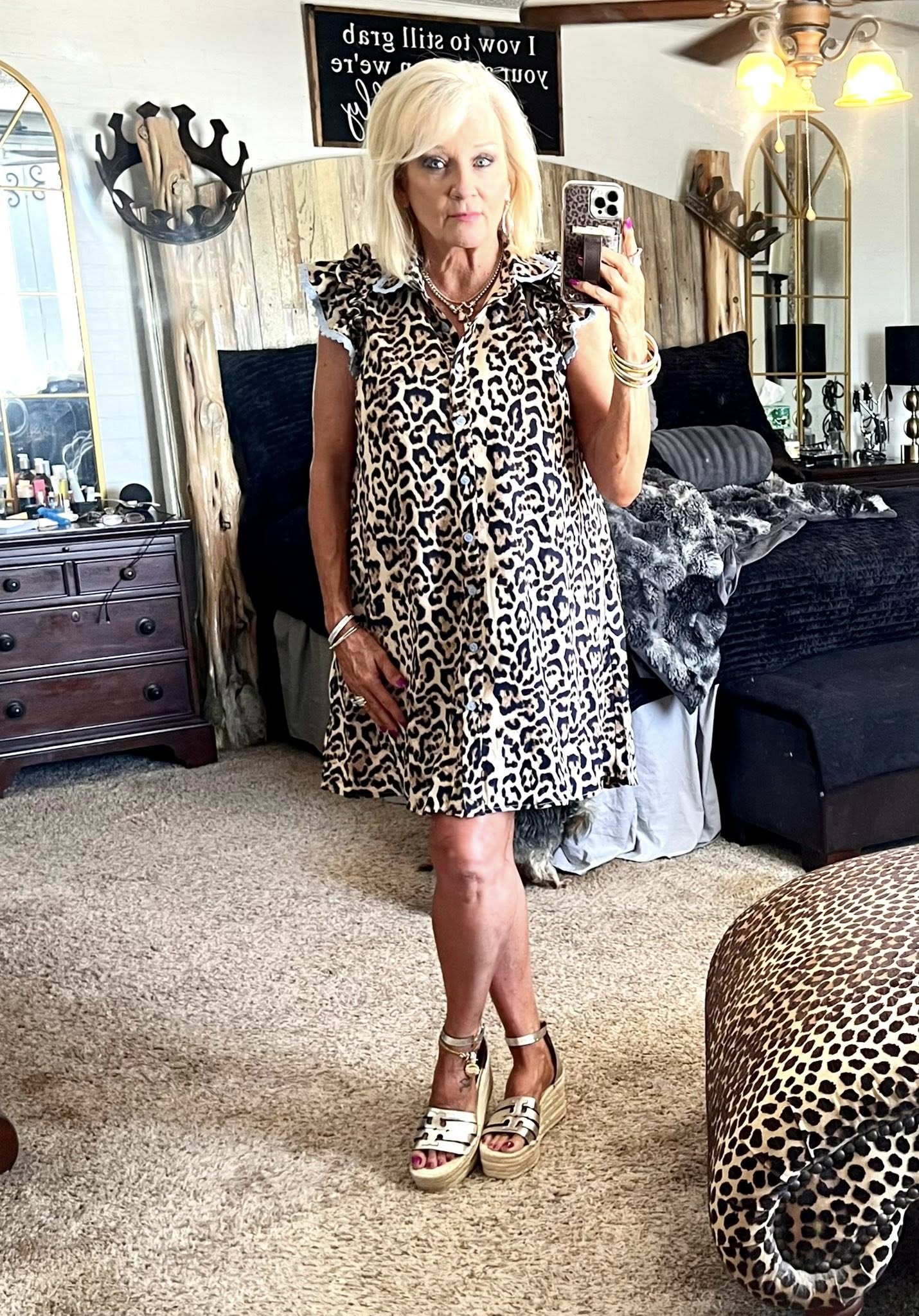 Leopard dress